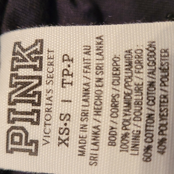 Pink by Victoria's Secret quarter zip windbreaker. Size XS/S - Picture 7 of 7